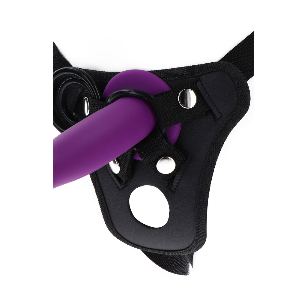 [10142-BLACK] ToyJoy Strap-On Pleasure Hole Harness