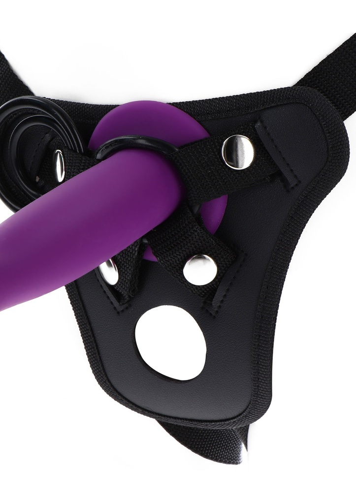 [10142-BLACK] Strap-On Pleasure Hole Harness