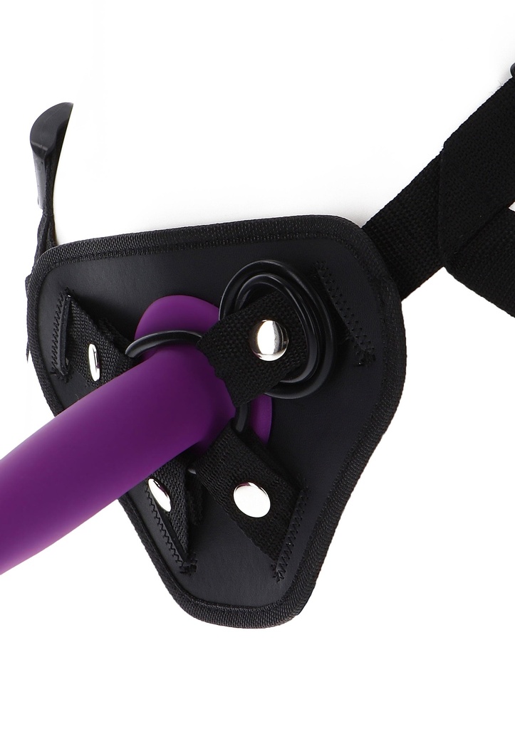 [10143-BLACK] Strap-On Full Cover Harness