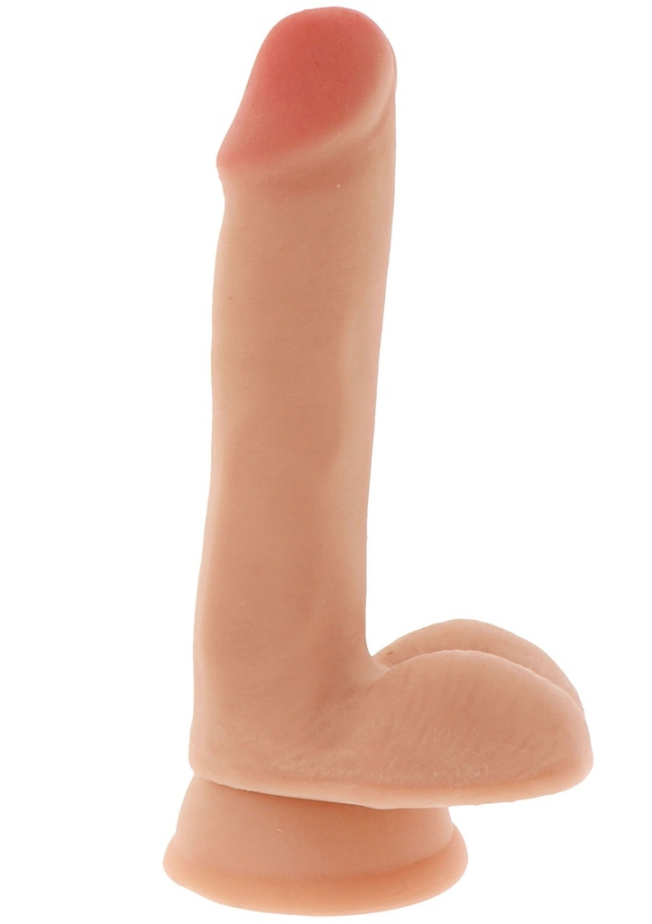 [10182-SKIN] Dual Density Dildo TPE 17 cm