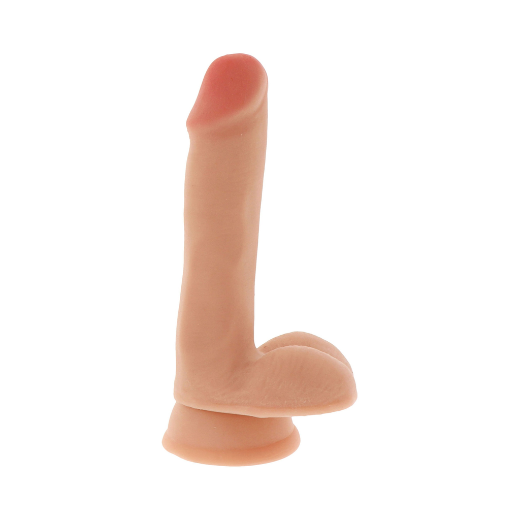 [10182-SKIN] ToyJoy Dual Density Dildo TPE 17 cm