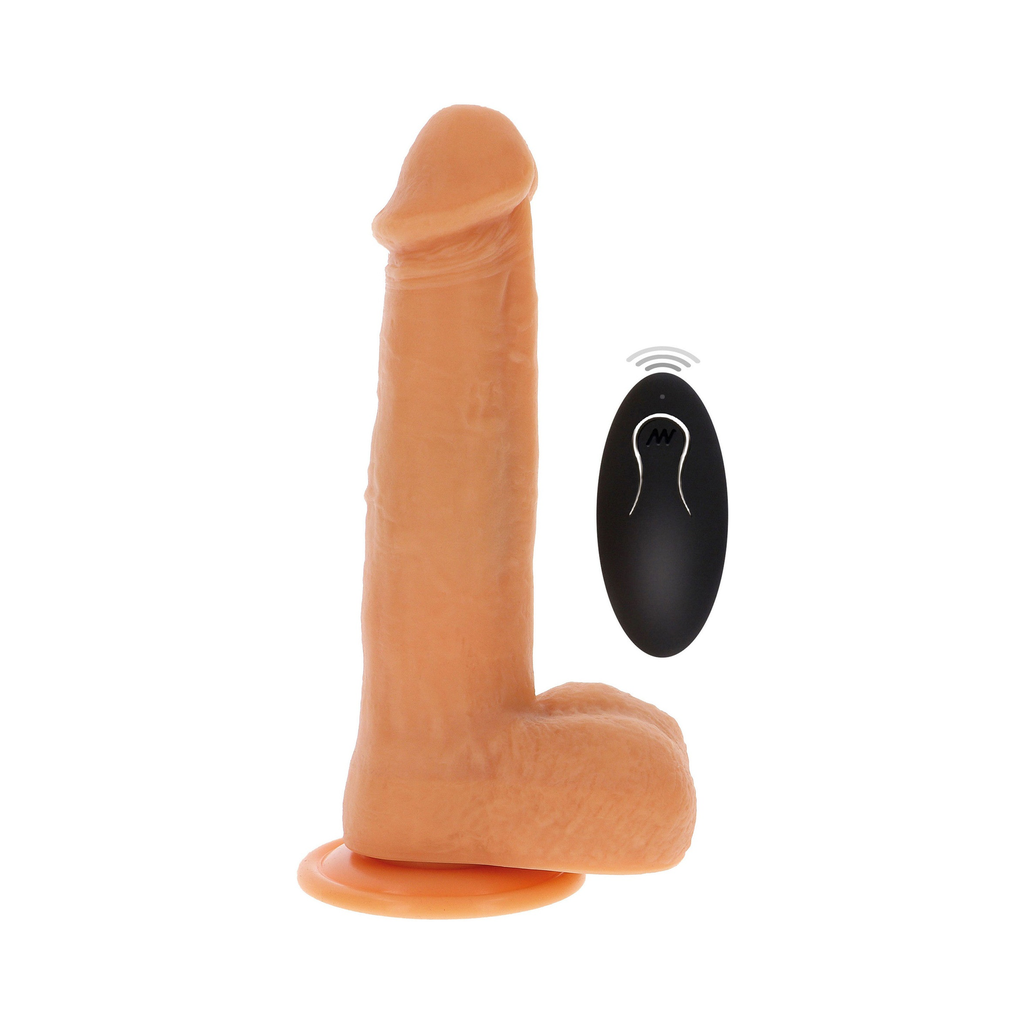 [10210-SKIN] ToyJoy Naked Beaded Dildo Silicone 21 cm Vibrator
