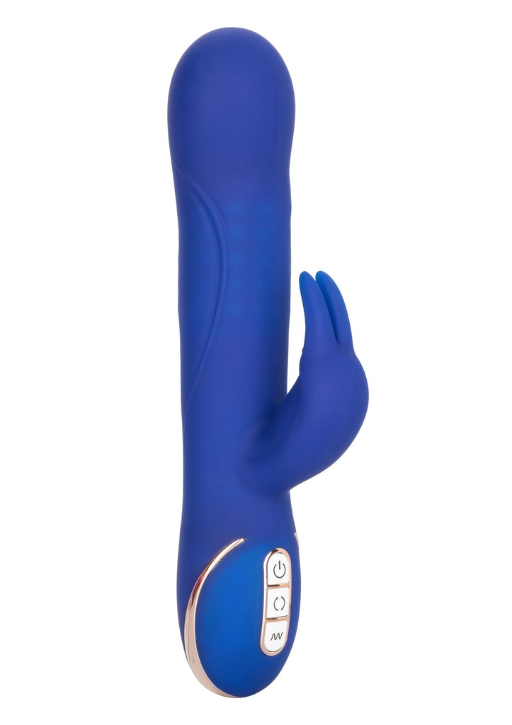 [12438-BLUE] Silicone Rotating Rabbit