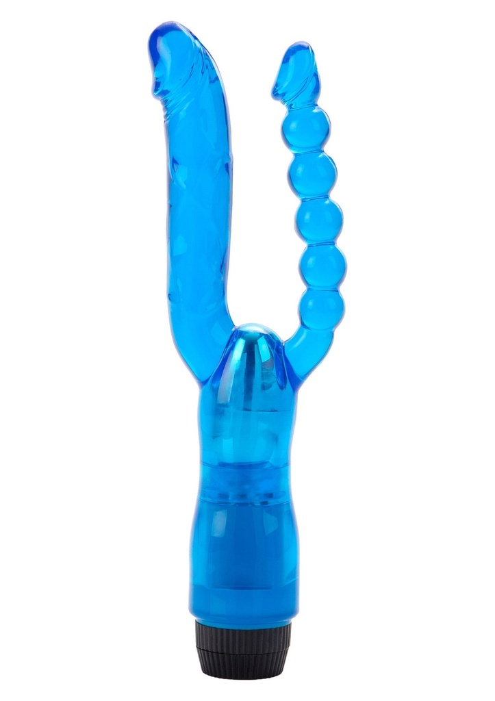 [12530-BLUE] Dual Penetrator Vibrator