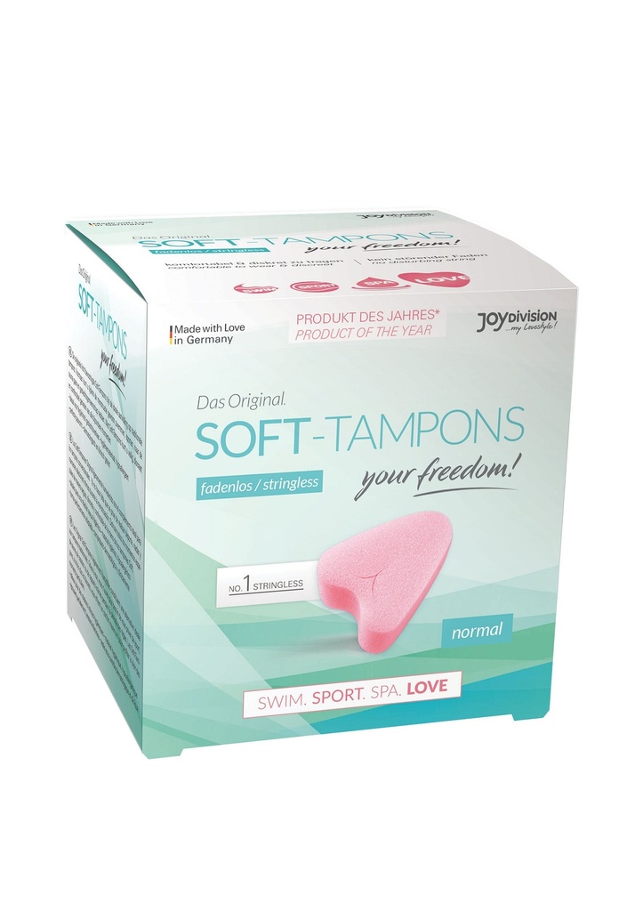 [93529-NATUREL] Soft Tampons Normal (Box of 3)