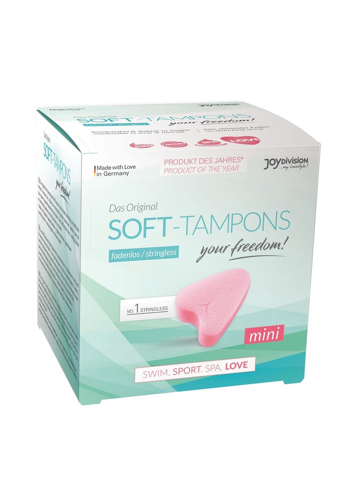 [93531-NATUREL] Soft Tampons Mini (Box of 3)