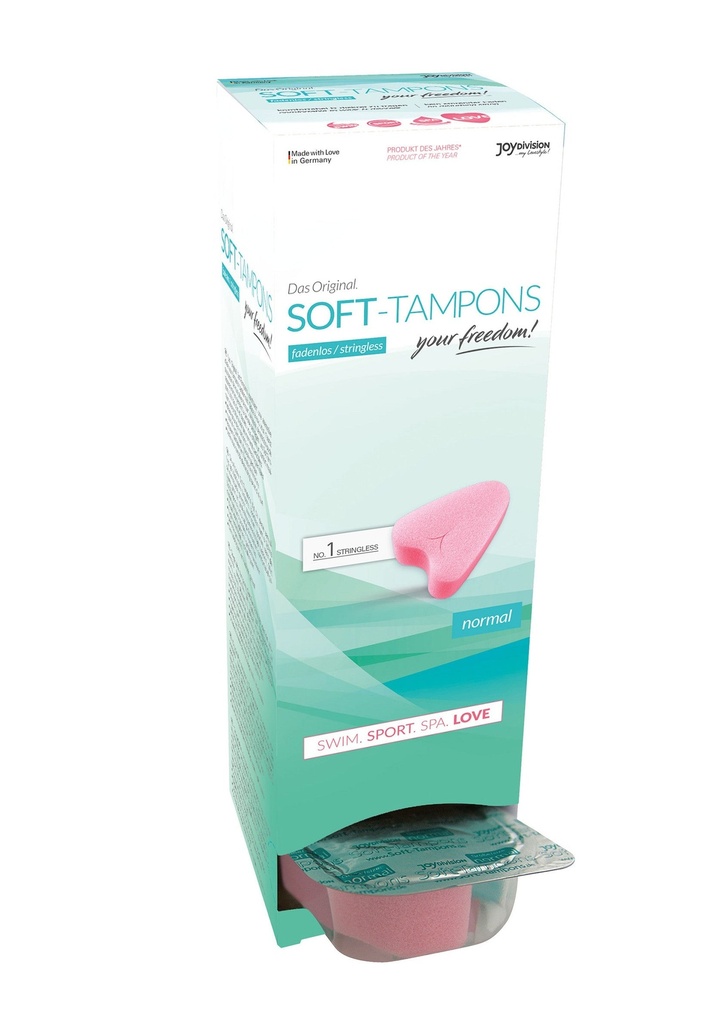 [93534-NATUREL] Soft Tampons Normal (Box of 10)