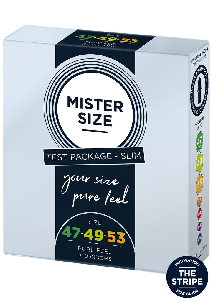 [97127-NATUREL] MISTER SIZE 47-49-53mm 3-pack