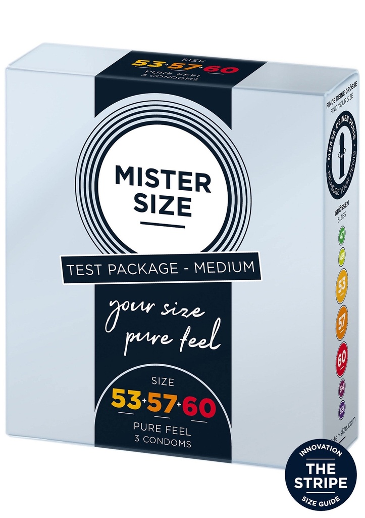 [97128-NATUREL] MISTER SIZE 53-57-60mm 3-pack