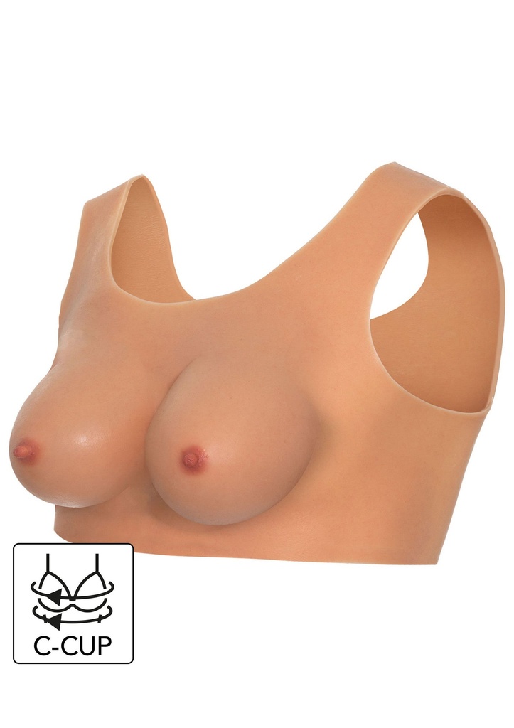 [16980-SKIN] Wearable Breasts Top C Cup