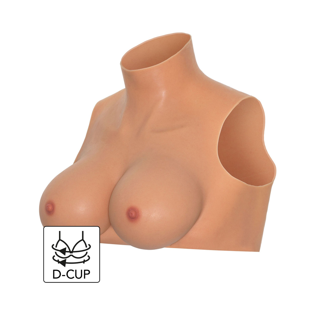 [16983-SKIN] Hidden Desire Wearable Breasts Crop Top D Cup