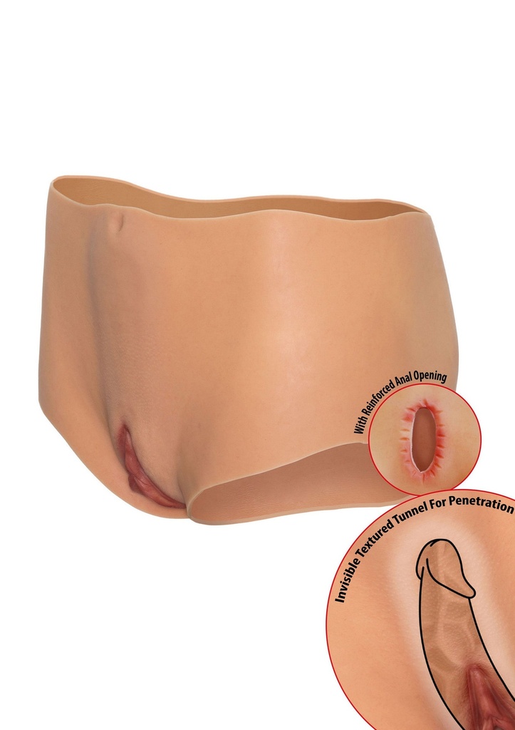[16991-SKIN] Open Vagina and Ass Brief