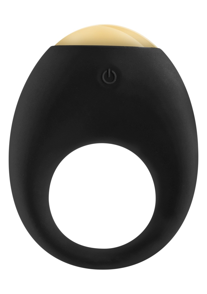 [10232-BLACK] Eclipse Vibrating Cock Ring