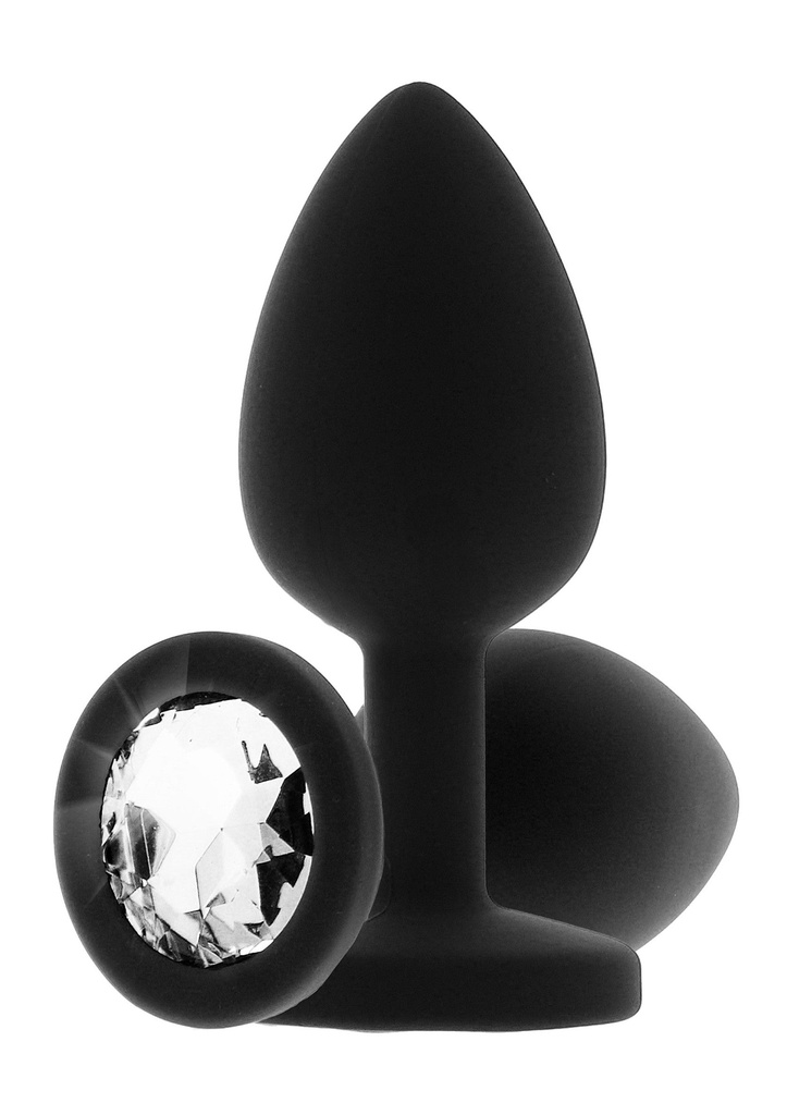 [10294-BLACK] Diamond Booty Jewel Medium