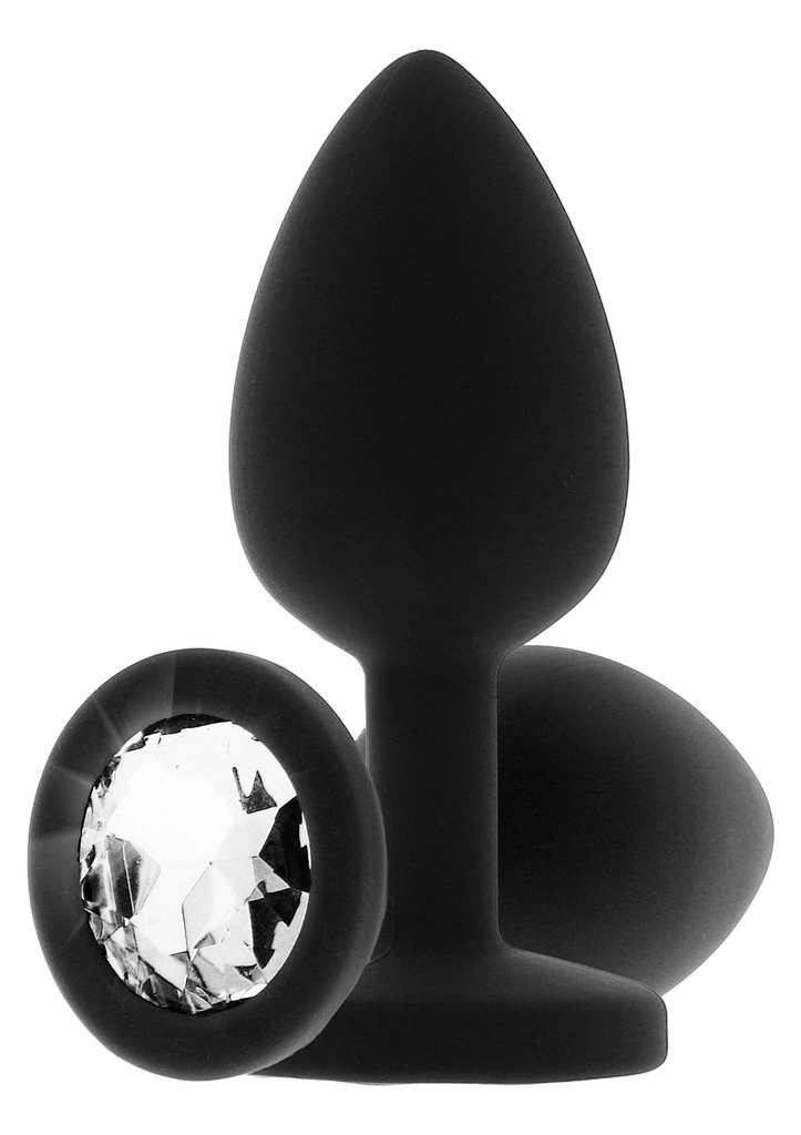 [10295-BLACK] Diamond Booty Jewel Large