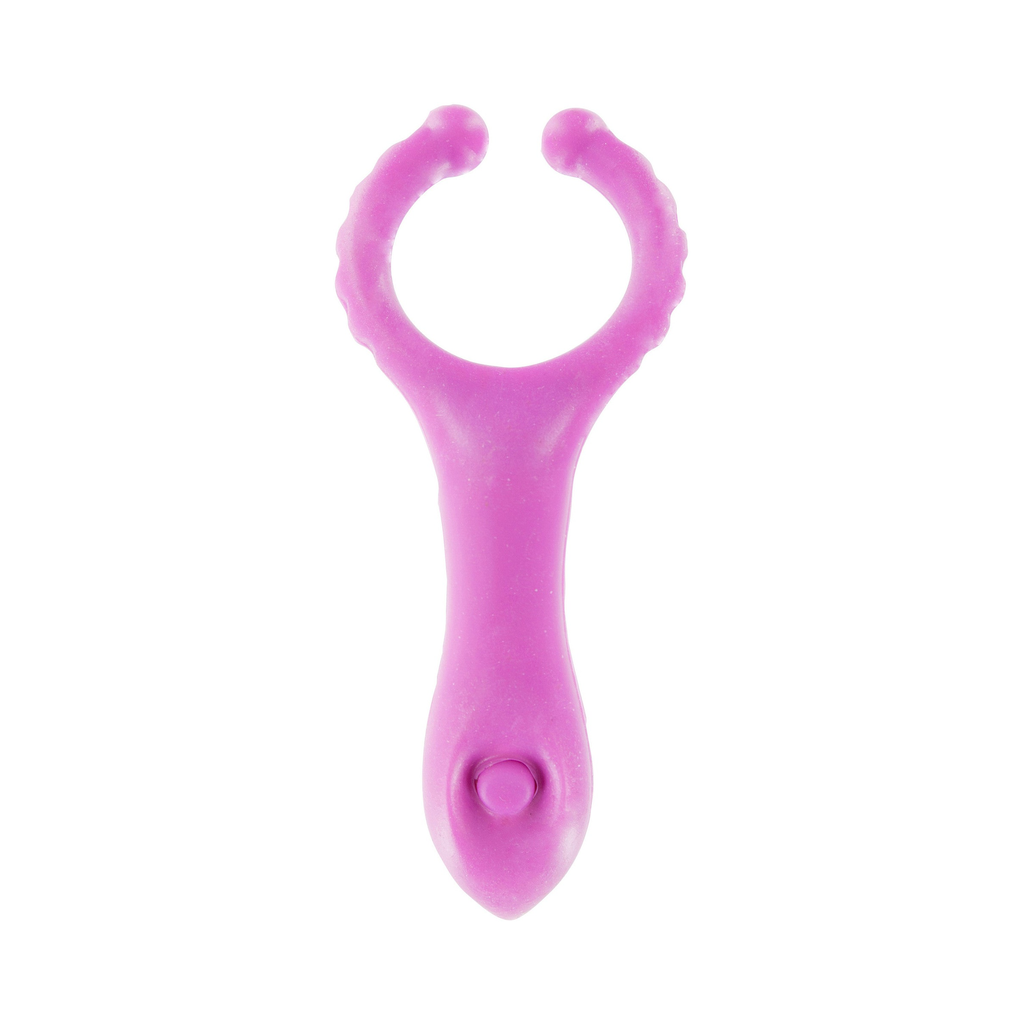 [10311-PURPLE] ToyJoy Vibrating Clit-Stim C-Ring