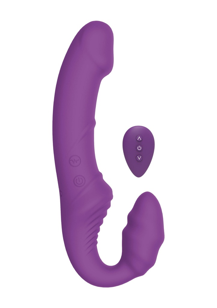 [10369-PURPLE] Nymphea Strapless Strapon