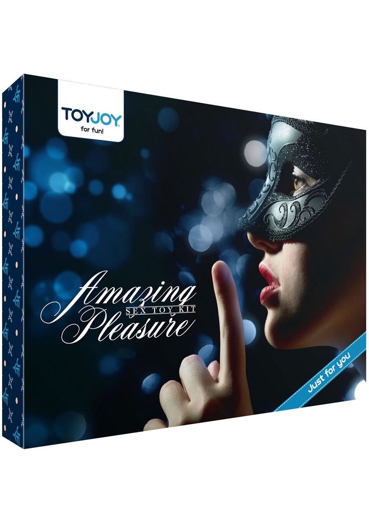 [10432-BLACK] Amazing Pleasure Sex Toy Kit