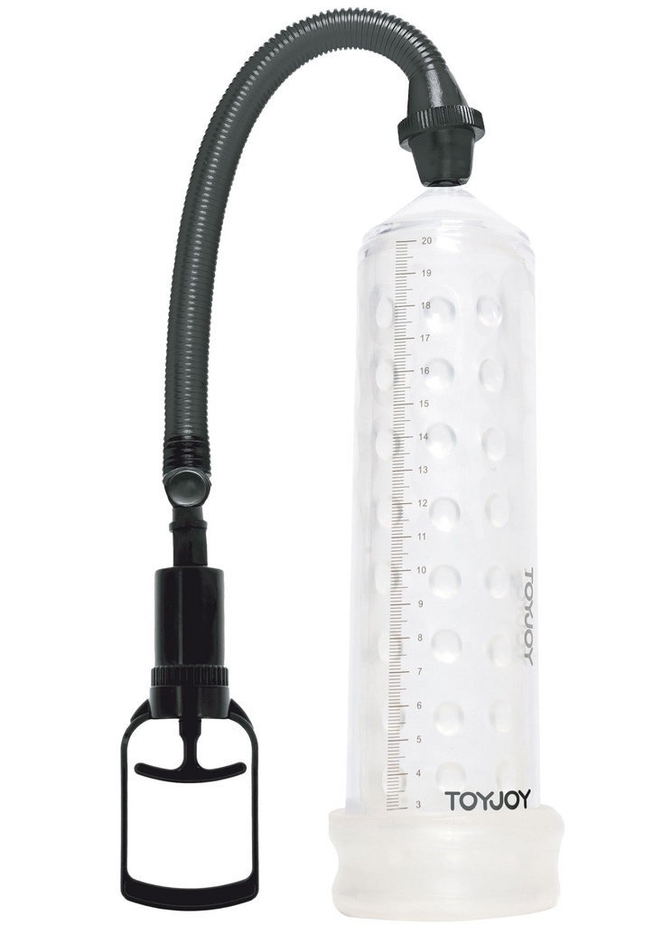 [10454-CLEAR] Power Massage Pump With Sleeve