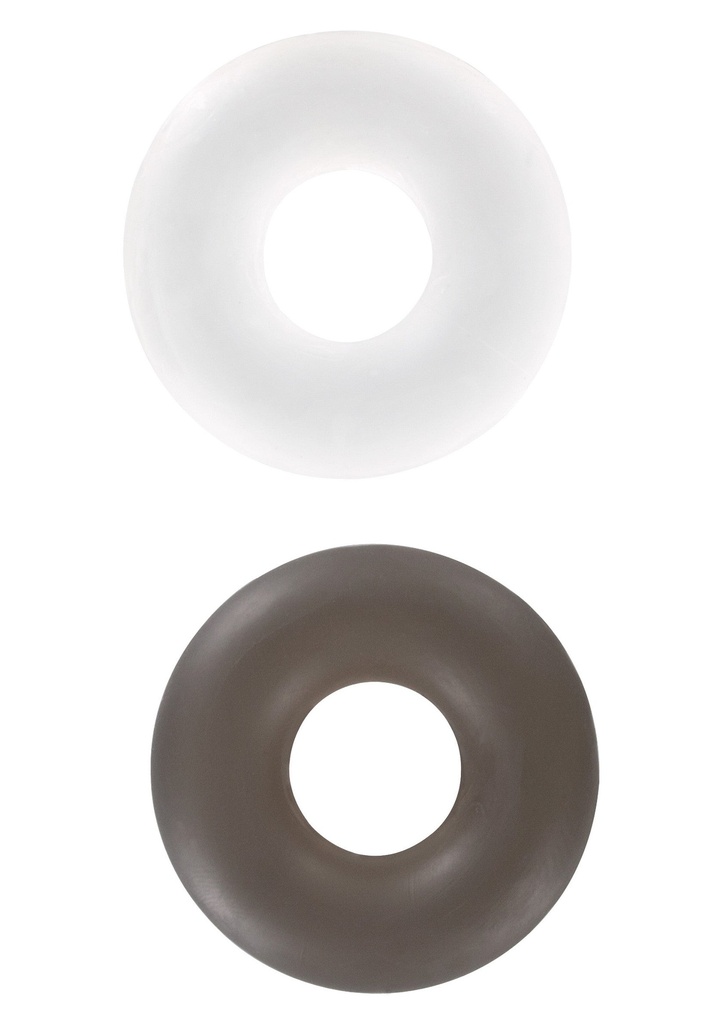 [10464-CLEAR] Stud Rings 2 pcs