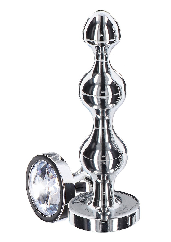 [10577-SILVER] Diamond Star Beads Medium