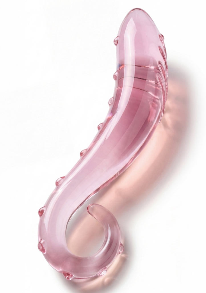 [10623-CLEAR] Sparkle G-Spot Dildo