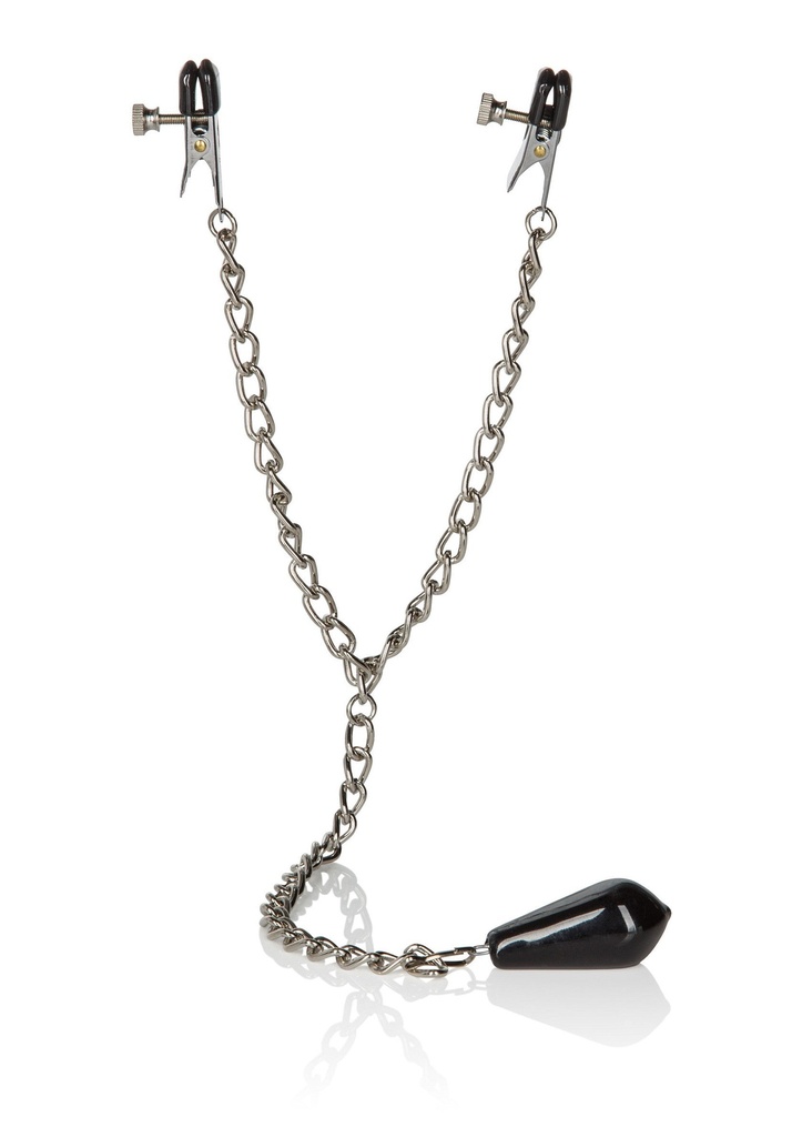 [12925-SILVER] Weighted Nipple Clamps