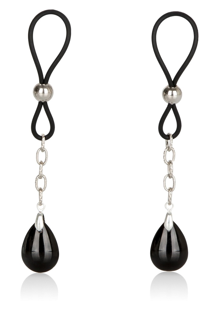 [12950-BLACK] Nonpierce Nipple Jewelry