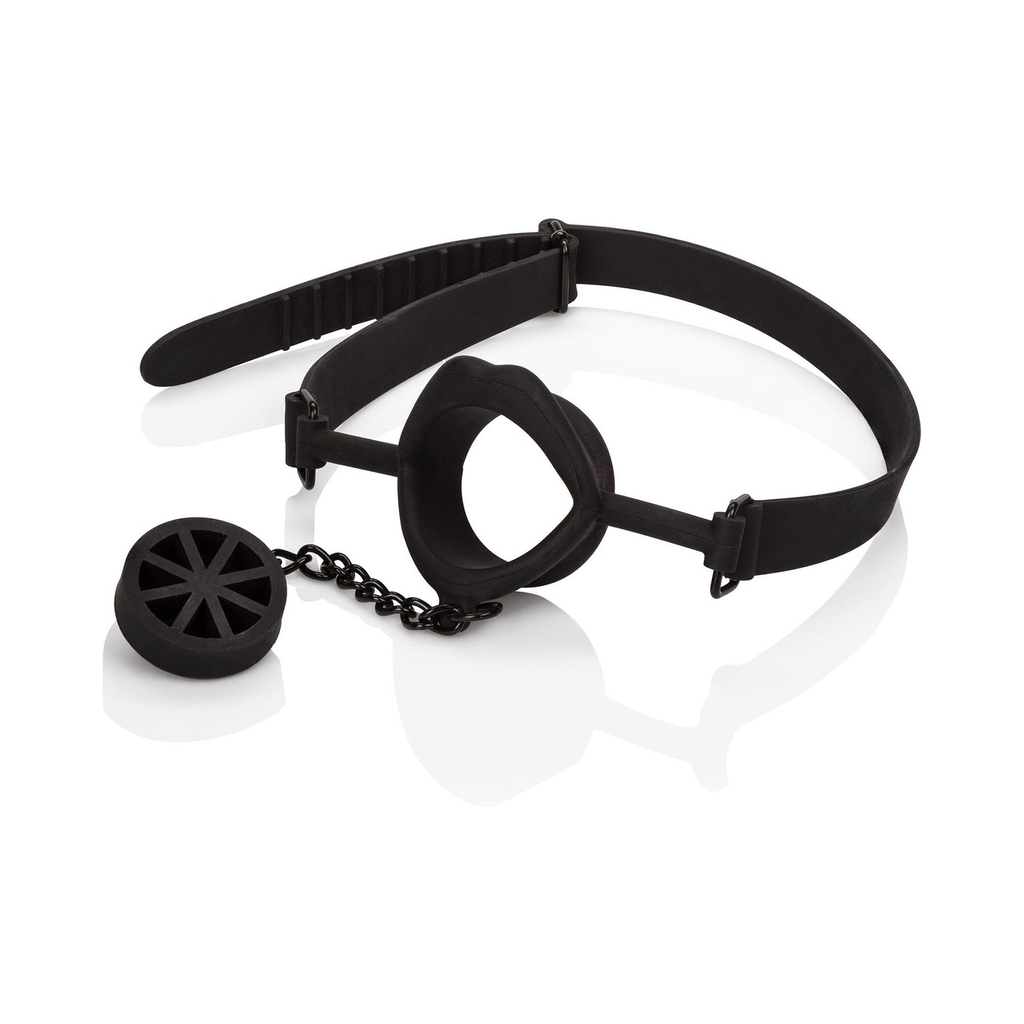 [12988-BLACK] CalExotics Scandal Silicone Stopper Gag