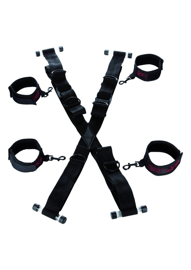[13009-BLACK] Scandal Over The Door Cross