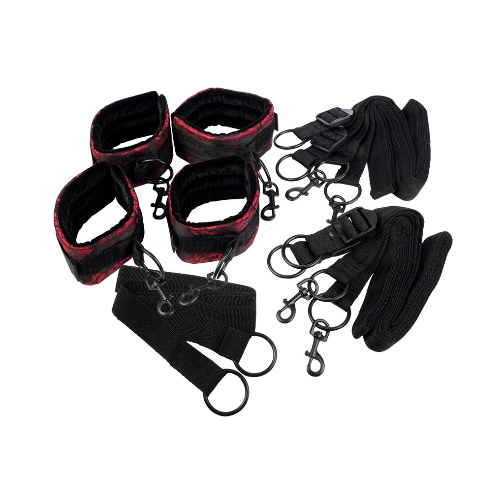 [13020-BLACK] CalExotics Scandal Bed Restraints