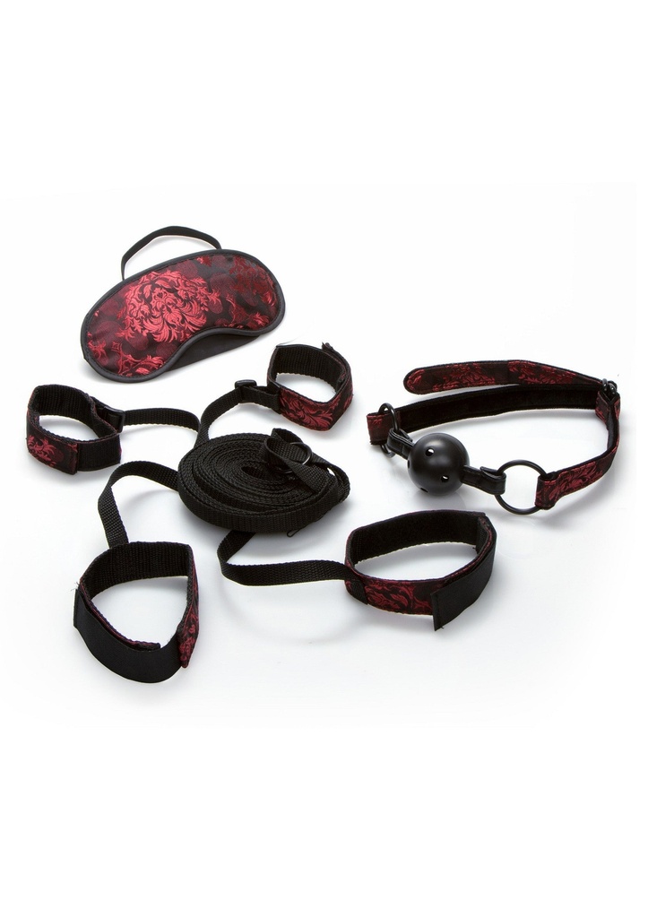 [13028-BLACK] Scandal Bed Restraint Kit