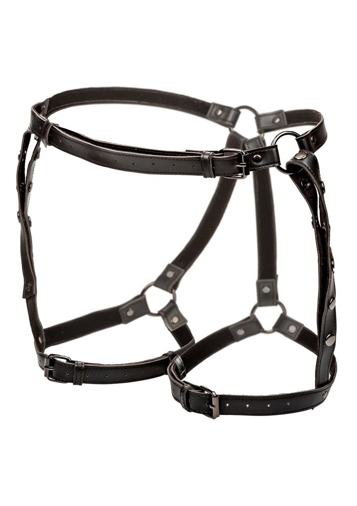 [16707-BLACK] Riding Thigh Harness Plus