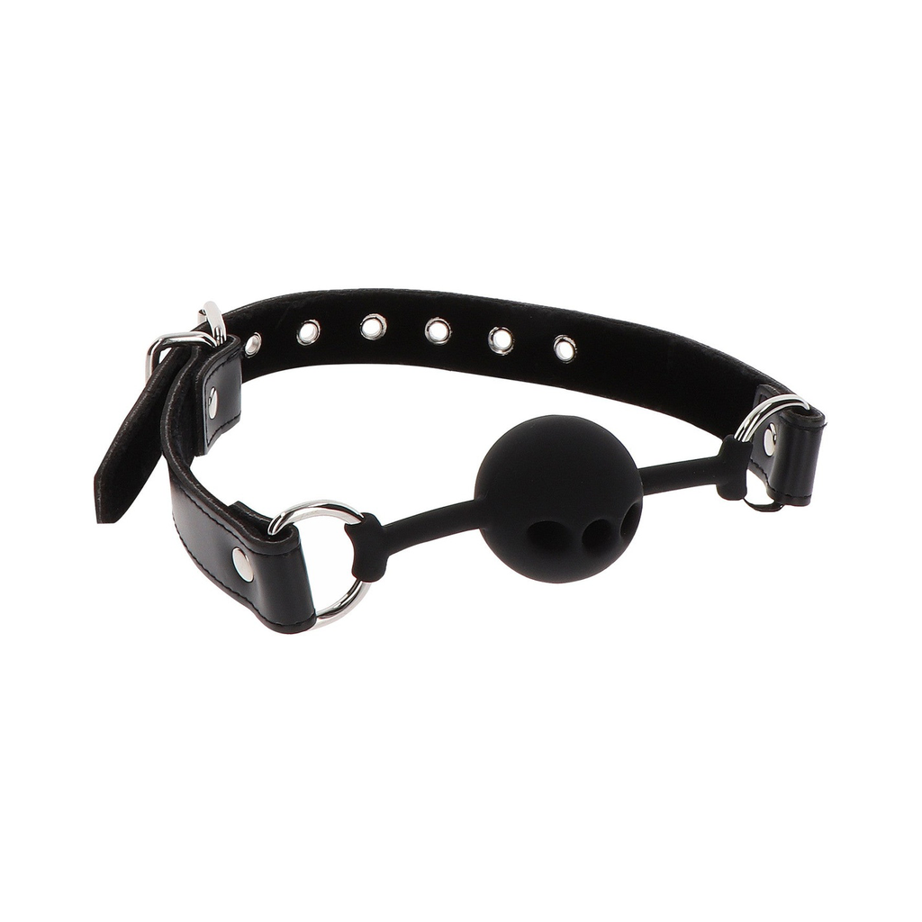 [17109-BLACK] Taboom Silicone Ball Gag