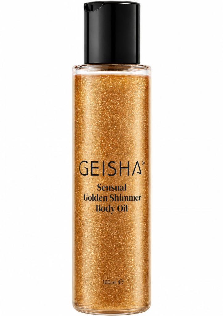 [90613-GOLD-100] Golden Shimmer Body Oil 100 ml (KILOGRAMS)