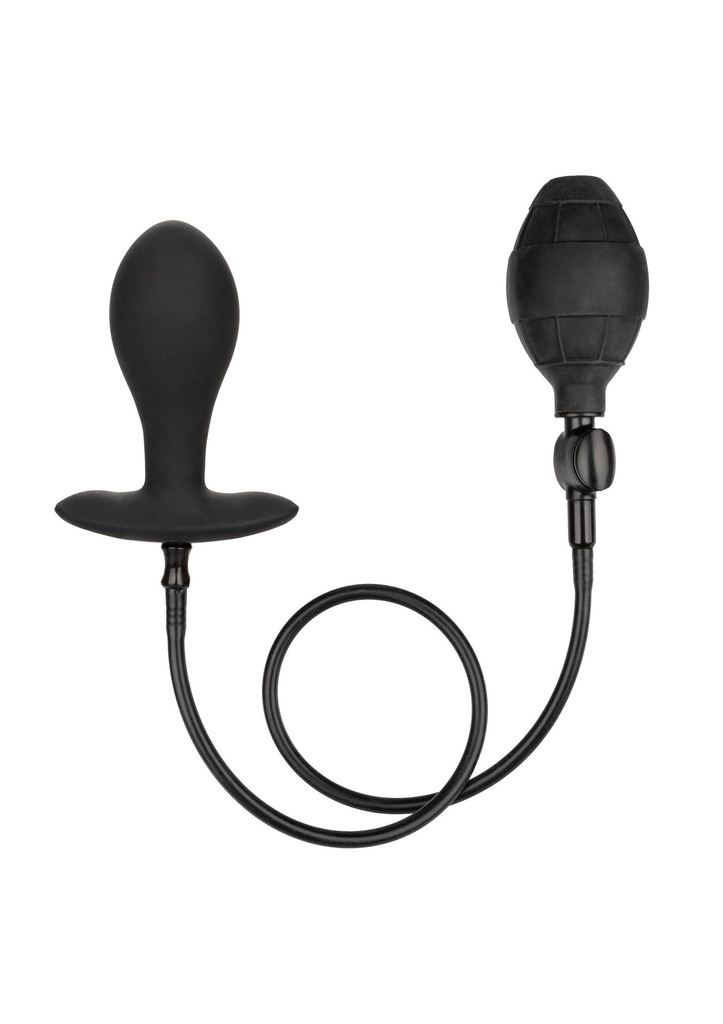 [12036-BLACK] Weighted Inflatable Plug Large