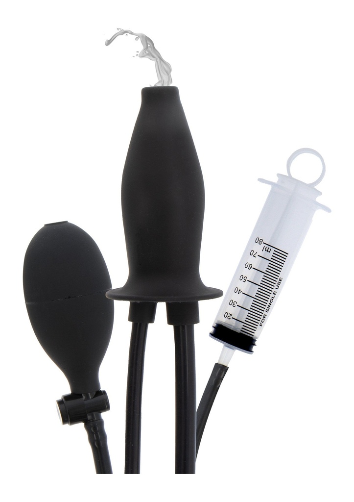 [16854-BLACK] Inflatable Lubricating Plug