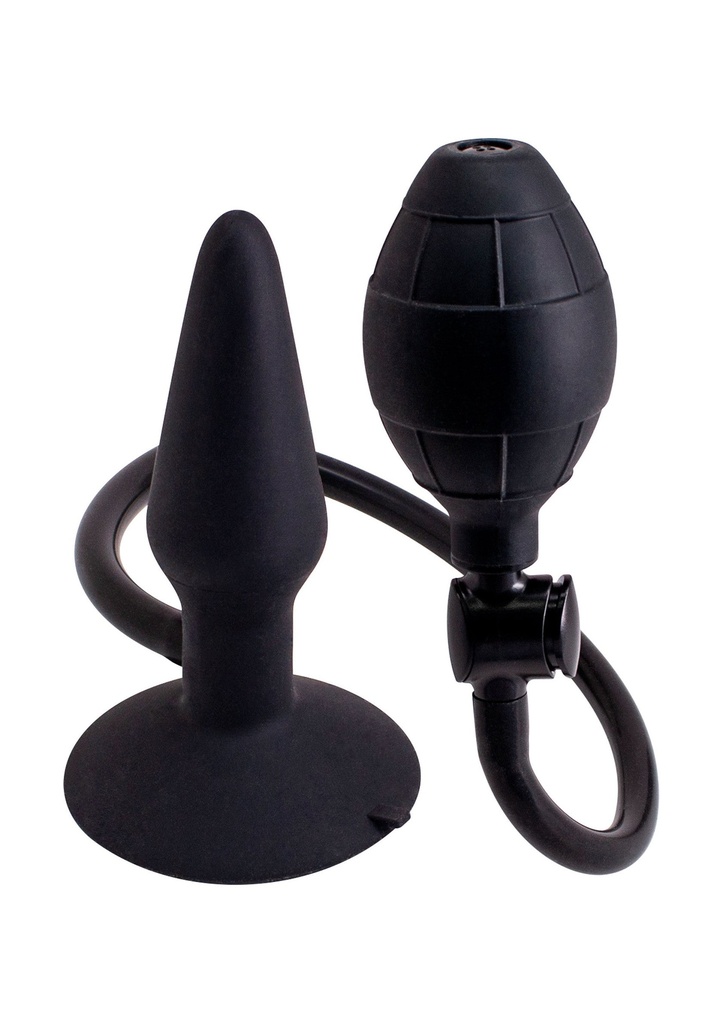 [25202-BLACK] Inflatable Butt Plug S