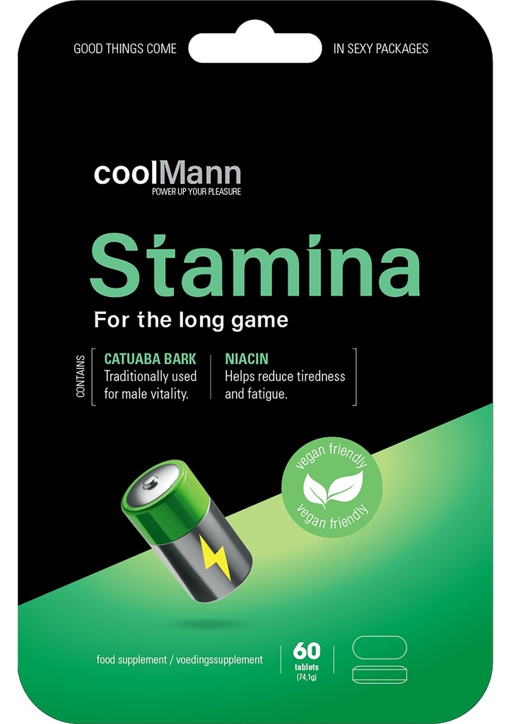 [92655-NATUREL] CoolMann Stamina 60 pcs