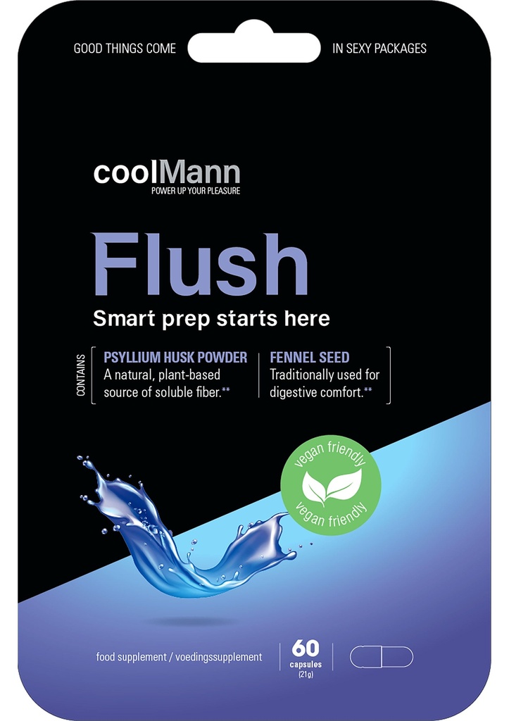[92657-NATUREL] CoolMann Flush 60 pcs