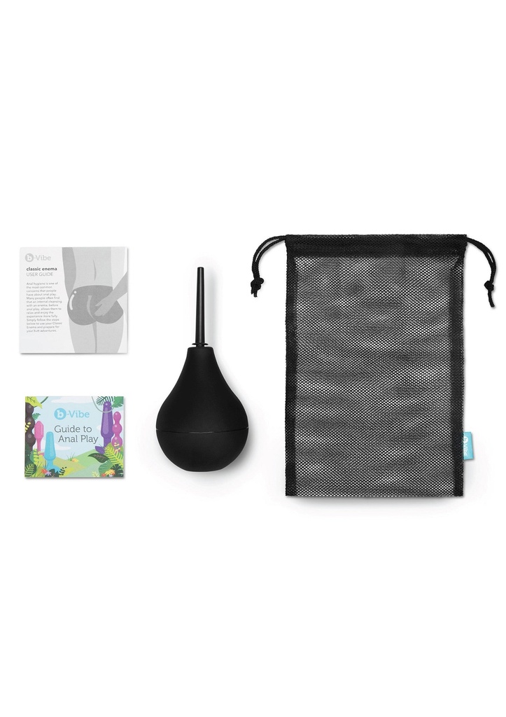 [35441-BLACK] B-Vibe Classic Enema