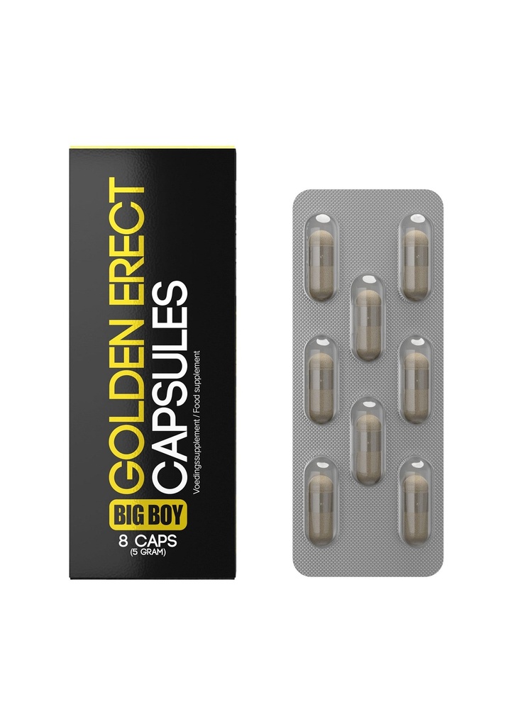 [92644-NATUREL] Big Boy Golden Erect Capsules 8 pcs