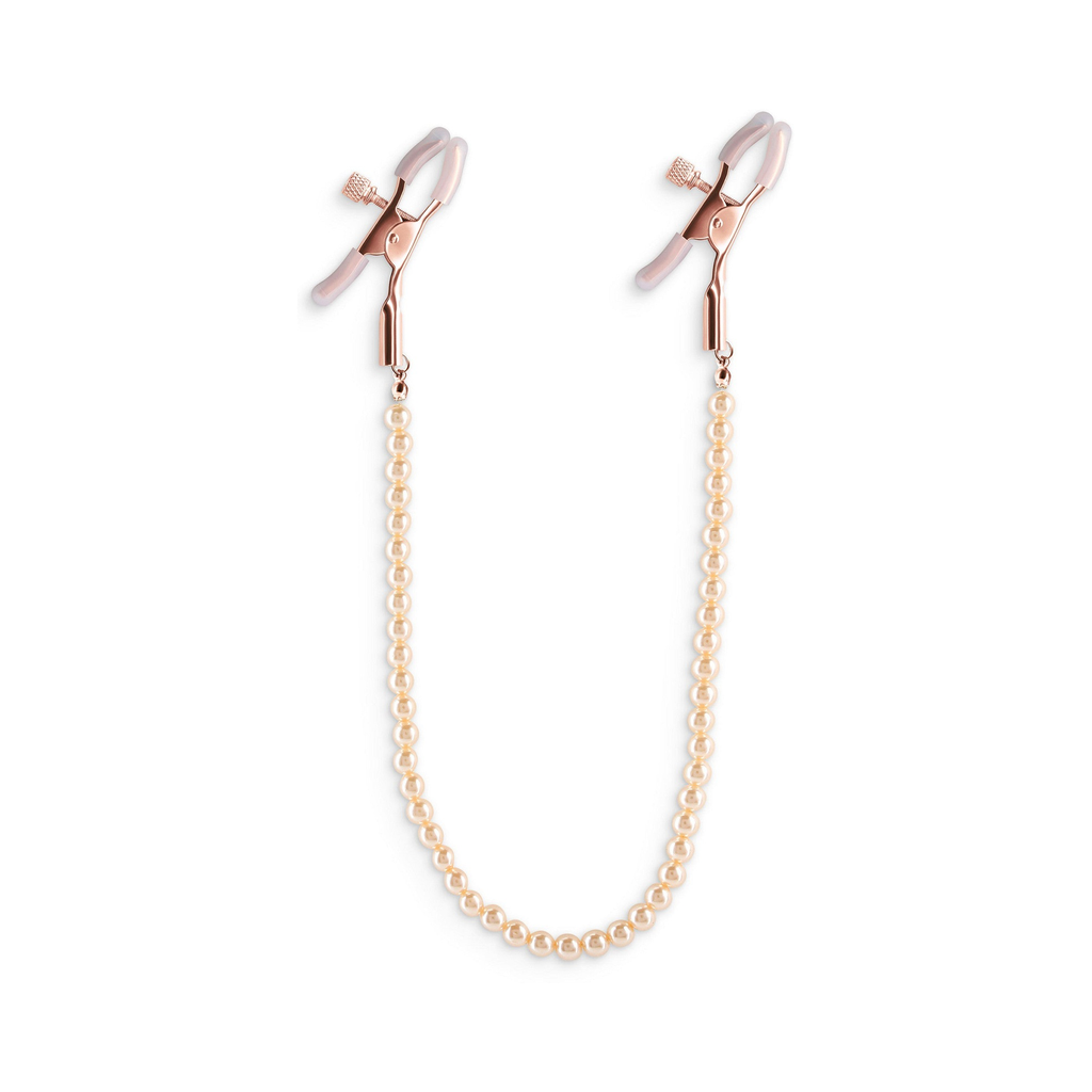 [19187-ROSEGOLD] NS Novelties Nipple Clamps DC1