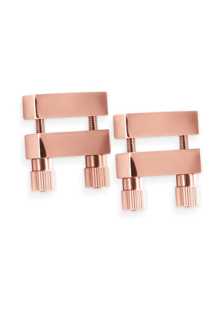 [19196-ROSEGOLD] Nipple Clamps V1