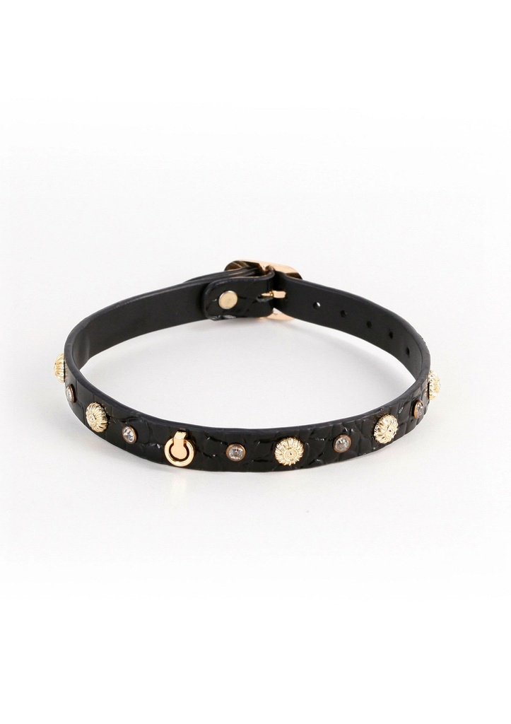 [19235-BLACK] Alina Collar