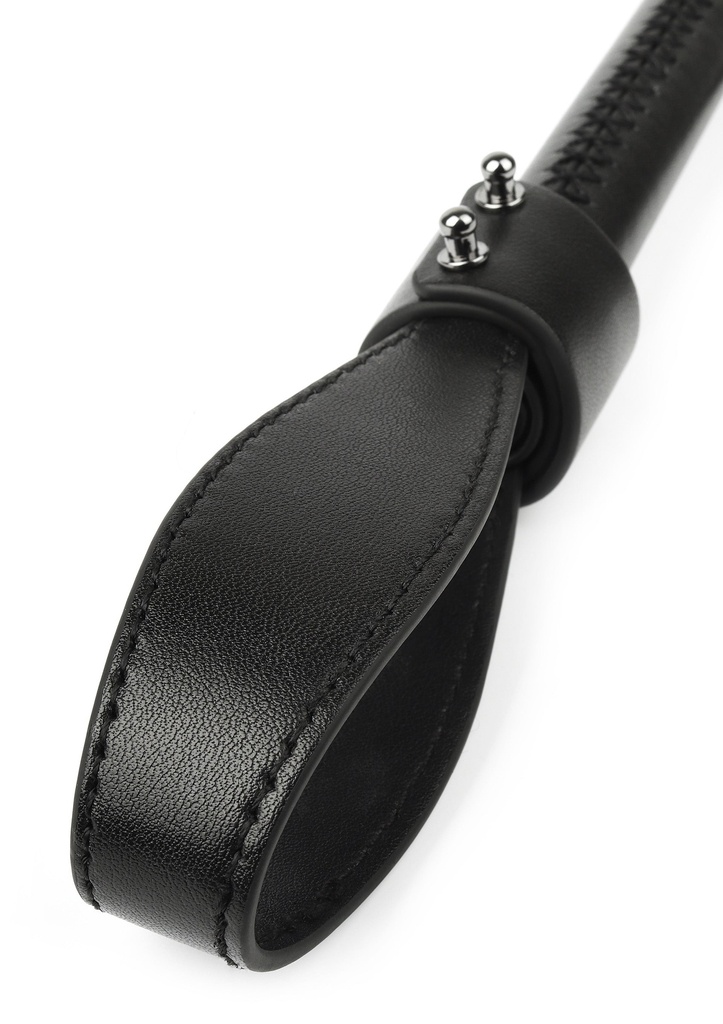 [20009-BLACK] Genuine Leather Chain Whip