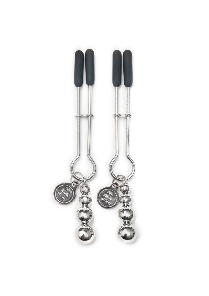 [29038-SILVER] Pinch Adjustable Nipple Clamps
