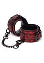 Reverse PU Leather Wrist Cuffs