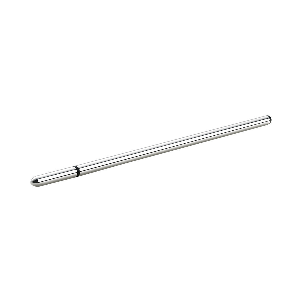 [33508-SILVER] MyStim Dilator Thin Finn - E-Stim Penisplug