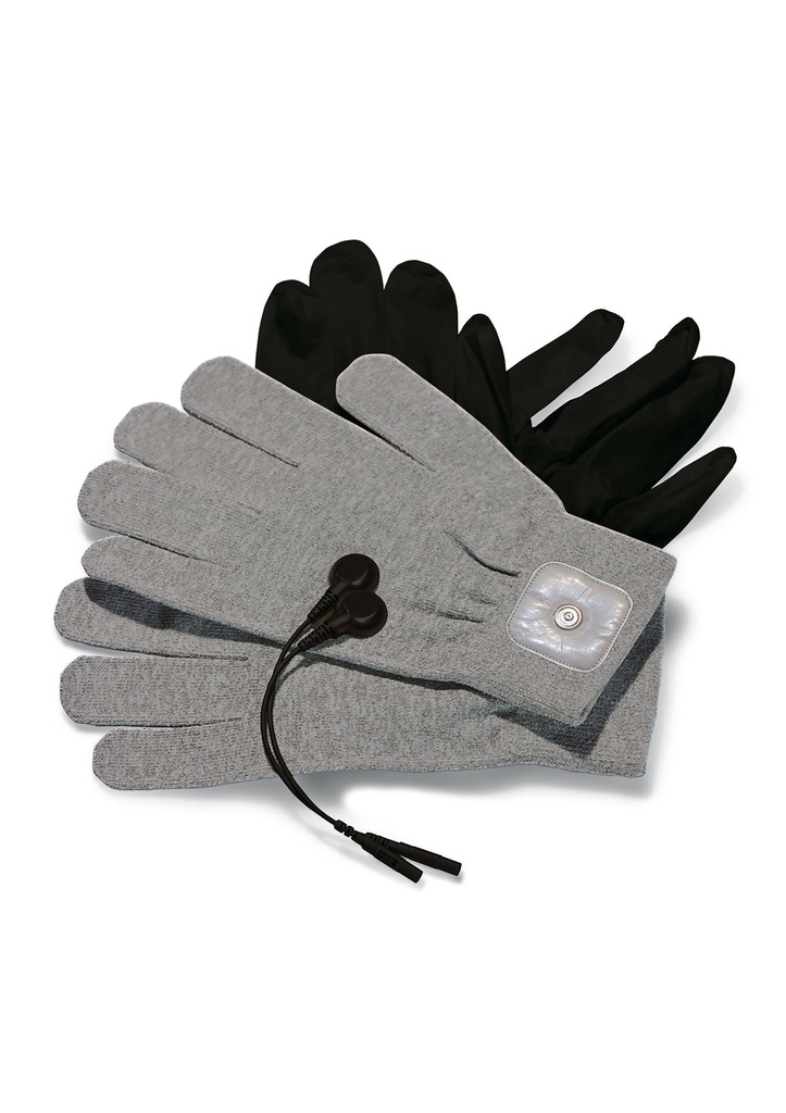 [33510-GREY] Mystim Magic Gloves